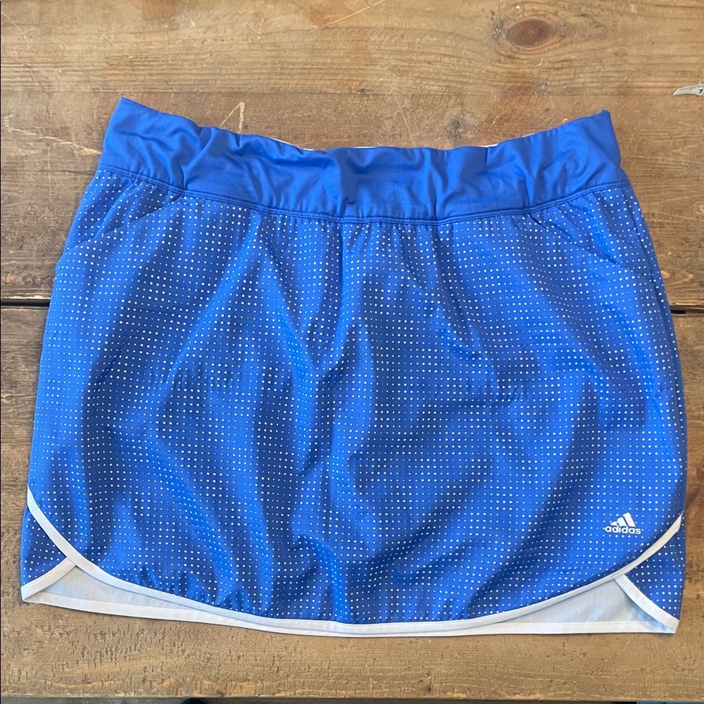 Adidas Blue Athletic Skort